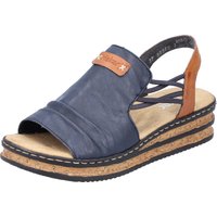 Rieker Keilsandalette, Sommerschuh, Sandale, Keilabsatz, mit Stretchbänder Rieker Keilsandalette, Sommerschuh, Sandale, Keilabsatz, mit Stretchbänder von Rieker