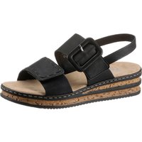 Rieker Keilsandalette, Sommerschuh, Sandale, Keilabsatz, mit modischer Schmuckspange Rieker Keilsandalette, Sommerschuh, Sandale, Keilabsatz, mit modischer Schmuckspange von Rieker