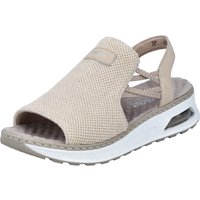 Rieker Plateausandale "vegan", Sommerschuh, Sandalette, Keilabsatz, mit genoppter Innensohle Rieker Plateausandale "vegan", Sommerschuh, Sandalette, Keilabsatz, mit genoppter Innensohle von Rieker