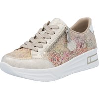 Rieker Plateausneaker, Freizeitschuh, Schnürschuh, Halbschuh mit dezentem Goldschimmer Rieker Plateausneaker, Freizeitschuh, Schnürschuh, Halbschuh mit dezentem Goldschimmer von Rieker