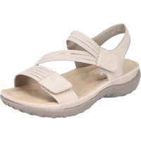 Rieker Riemchensandale, Sommerschuh, Sandalette, Keilabsatz, mit Gummizügen von Rieker