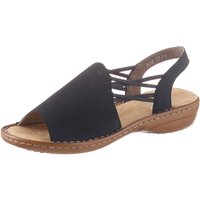 Rieker Sandale, Sommerschuh, Sandalette, Keilabsatz, mit Gummizugbändern Rieker Sandale, Sommerschuh, Sandalette, Keilabsatz, mit Gummizugbändern von Rieker
