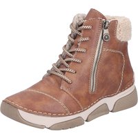 Rieker Schnürstiefelette "Rieker Stiefelette Lederimitat/Textil" von Rieker