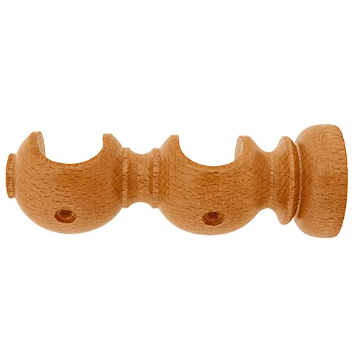 Riel Chyc 5430764 Halterung aus Holz, glatt, doppelt, 20 x 118 mm. Teak, One Size Riel Chyc 5430764 Halterung aus Holz, glatt, doppelt, 20 x 118 mm. Teak, One Size von Riel Chyc