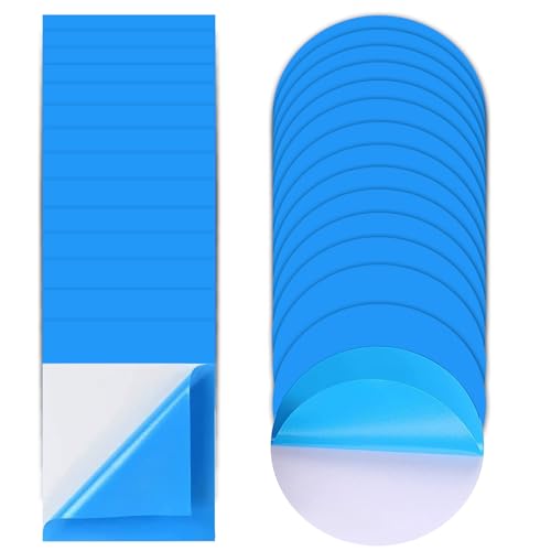 Rienan 30PCS Pool Reparaturset Unterwasser,Poolflicken Selbstklebend Unterwasser Selbstklebend,Selbstklebende Reparaturflicken Pool für Pools,Wasserbetten,Aufblasbare,Sofas,Schlauchboote,Kissen von Rienan