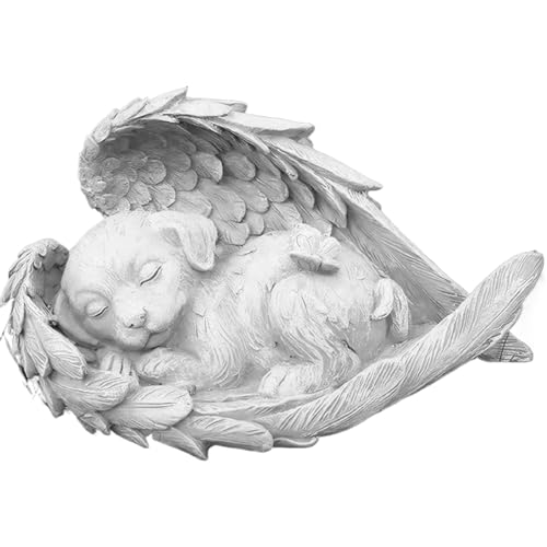 Rienan Grabstein Hund Harz Hundeengel Haustier Gedenkstein Hund Engel Haustier Denkmal Grab Marker Tribut Statue Hund Grabsteine Statue Geeignet für Gartengräber, Heimsouvenirs, Dekorative Ornamente Rienan Grabstein Hund Harz Hundeengel Haustier Gedenkstein Hund Engel Haustier Denkmal Grab Marker Tribut Statue Hund Grabsteine Statue Geeignet für Gartengräber, Heimsouvenirs, Dekorative Ornamente von Rienan