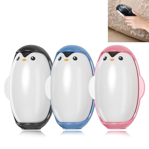 Wiederverwendbares Pinguinform Fusselroller,3 Stück Fusselrolle Tierhaare,Lint Roller,Tragbares Reusable Lint Roller,für Kleidung und Tierhaare,10,5CM x 7CM Wiederverwendbares Pinguinform Fusselroller,3 Stück Fusselrolle Tierhaare,Lint Roller,Tragbares Reusable Lint Roller,für Kleidung und Tierhaare,10,5CM x 7CM von Rienan