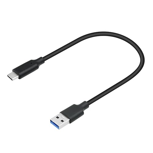 Riertostng Kurzes USB Typ C Kabel 1FT, A Stecker zu C Stecker USB 3.1/3.2 Gen 2 10Gbps Android Auto Kabel, 60W 3A Schnellladung, für Geräte Handys, Laptops, SSD Festplatten und mehr Riertostng Kurzes USB Typ C Kabel 1FT, A Stecker zu C Stecker USB 3.1/3.2 Gen 2 10Gbps Android Auto Kabel, 60W 3A Schnellladung, für Geräte Handys, Laptops, SSD Festplatten und mehr von Riertostng