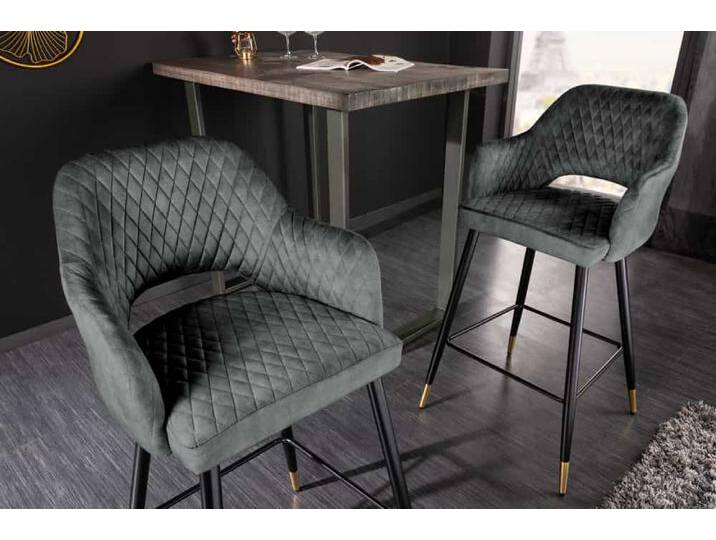 Design Barhocker PARIS grün Samt mit Lehne Metall schwarz gold Ziersteppung Polsterstuhl für Küche Tresenhocker Bistrohocker Küchenhocker Glamour Retro Design Barhocker PARIS grün Samt mit Lehne Metall schwarz gold Ziersteppung Polsterstuhl für Küche Tresenhocker Bistrohocker Küchenhocker Glamour Retro von Riess-Ambiente.de