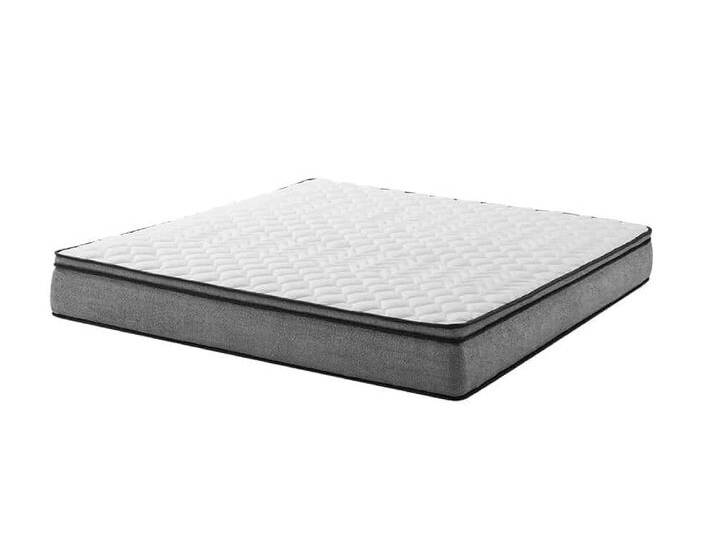 Design Matratze mit Topper CLOUD FLEX 180x200cm greige Bouclé Tonnentaschenfederkern Modern Design Matratze mit Topper CLOUD FLEX 180x200cm greige Bouclé Tonnentaschenfederkern Modern von Riess-Ambiente.de