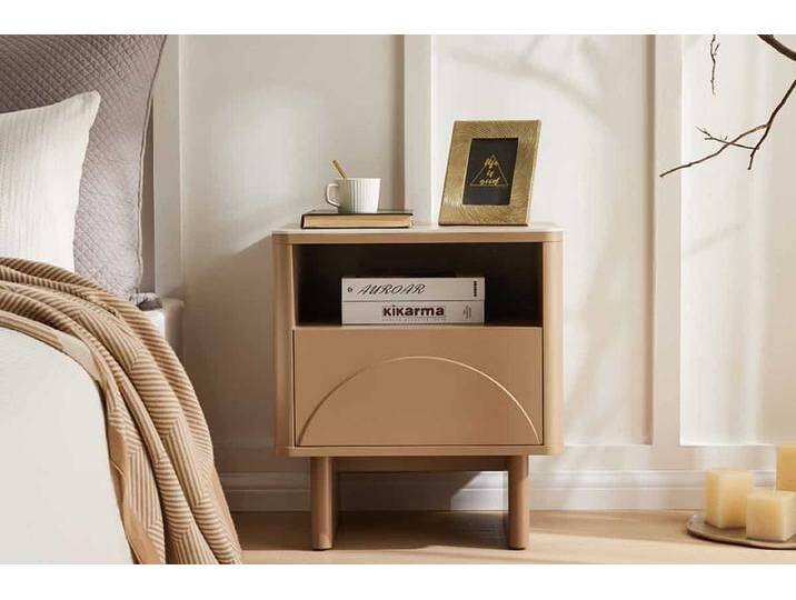 Design Nachttisch SAVOY 50cm grau beige greige Keramik Travertin Beistelltisch rechteckig Modern Retro Design Nachttisch SAVOY 50cm grau beige greige Keramik Travertin Beistelltisch rechteckig Modern Retro von Riess-Ambiente.de