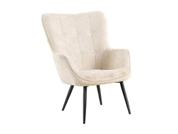 Design Sessel SCANDINAVIA champagner Chenillestoff schwarz Metall mit Armlehne Industrie & Loft Modern Skandinavisch Design Sessel SCANDINAVIA champagner Chenillestoff schwarz Metall mit Armlehne Industrie & Loft Modern Skandinavisch von Riess-Ambiente.de