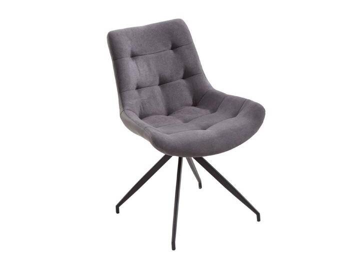 Design Stuhl DIVANI hellgrau Metallgestell schwarz im Retro Stil Polsterstuhl Esszimmerstuhl Küchenstuhl Design Stuhl DIVANI hellgrau Metallgestell schwarz im Retro Stil Polsterstuhl Esszimmerstuhl Küchenstuhl von Riess-Ambiente.de
