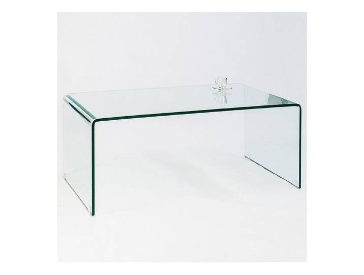 Extravaganter Glas Couchtisch FANTOME 110cm transparent rechteckig Sofatisch Wohnzimmertisch Modern von Riess-Ambiente.de