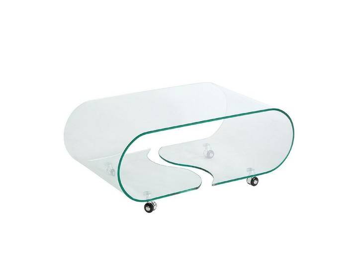 Extravaganter Glas Couchtisch FANTOME 90cm transparent rechteckig Sofatisch Wohnzimmertisch Modern Extravaganter Glas Couchtisch FANTOME 90cm transparent rechteckig Sofatisch Wohnzimmertisch Modern von Riess-Ambiente.de