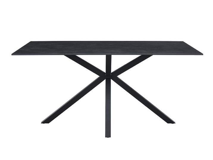Moderner Esstisch GALAXIE 160cm grau Keramik schwarz Metall Sterngestell rechteckig Esszimmertisch 6 Personen Moderner Esstisch GALAXIE 160cm grau Keramik schwarz Metall Sterngestell rechteckig Esszimmertisch 6 Personen von Riess-Ambiente.de