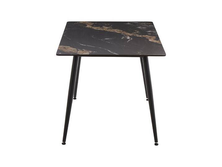 Moderner Esstisch MILANO 140cm schwarz gold sand Aurora Oro Keramik Metallgestell rechteckig Esszimmertisch 6 Personen Moderner Esstisch MILANO 140cm schwarz gold sand Aurora Oro Keramik Metallgestell rechteckig Esszimmertisch 6 Personen von Riess-Ambiente.de