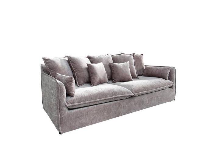 riess-ambiente 3-Sitzer HEAVEN 210cm taupe · Hussensofa inkl. Kissen und abnehmbaren Bezug, 1 Teile von Riess-Ambiente.de