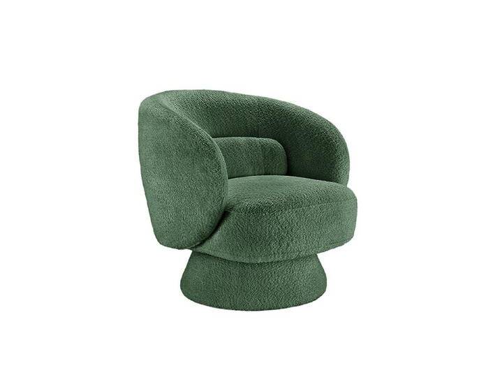 riess-ambiente Drehsessel BOSSA NOVA grün (Einzelartikel, 1-St), Wohnzimmer · Bouclé · 360° drehbar · Scandinavian Design, grün von Riess-Ambiente.de