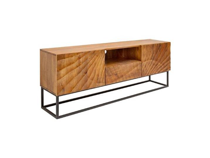 riess-ambiente Lowboard SCORPION 160cm natur, Massivholz · TV-Board · 3D Schnitzereien · Handarbeit · Wohnzimmer, braun riess-ambiente Lowboard SCORPION 160cm natur, Massivholz · TV-Board · 3D Schnitzereien · Handarbeit · Wohnzimmer, braun von Riess-Ambiente.de