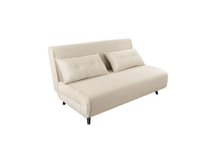 riess-ambiente Relaxsessel SMART MULTIFUNCTION 140cm beige - Cord, Bettfunktion, inkl. Kissen (Einzelartikel, 1-St), Ausziehbarer Schlafsessel - ideal für Arbeits- von Riess-Ambiente.de