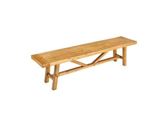 riess-ambiente Sitzbank RIVIERA 180cm natur · Esszimmerbank aus recyceltem Massivholz (Einzelartikel, 1-St) von Riess-Ambiente.de