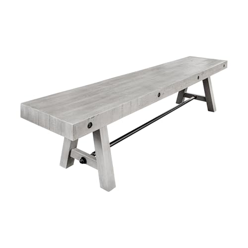 Industrial Sitzbank FINCA - 165cm - grau - recyceltes Pinienholz - Bank Holzbank Küchenbank Massivholz Industrial Sitzbank FINCA - 165cm - grau - recyceltes Pinienholz - Bank Holzbank Küchenbank Massivholz von Riess Ambiente