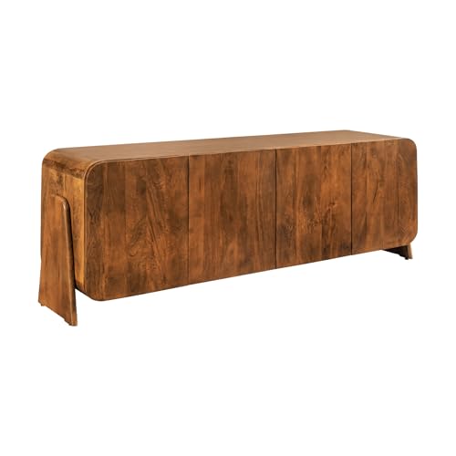 Massives Sideboard Brasil - 175cm - braun - lackiertes Mangoholz sechs Fächer Kommode Massives Sideboard Brasil - 175cm - braun - lackiertes Mangoholz sechs Fächer Kommode von Riess Ambiente