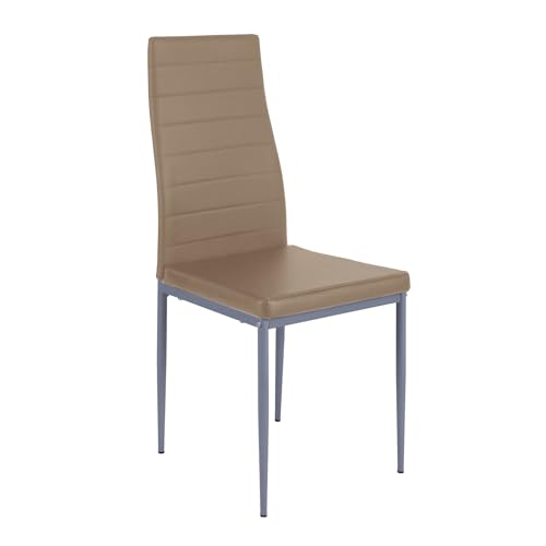 Riess Ambiente 2er Set Stuhl Modena - Cappuccino braun - Kunstleder Stahl-Gestell - Esszimmerstuhl zeitlos pflegeleicht Riess Ambiente 2er Set Stuhl Modena - Cappuccino braun - Kunstleder Stahl-Gestell - Esszimmerstuhl zeitlos pflegeleicht von Riess Ambiente
