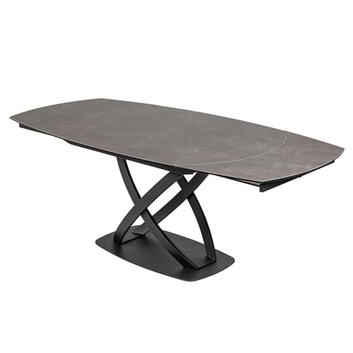 Riess Ambiente Ausziehbarer Design Esstisch Inception 130-190cm anthrazit Keramik Riess Ambiente Ausziehbarer Design Esstisch Inception 130-190cm anthrazit Keramik von Riess Ambiente