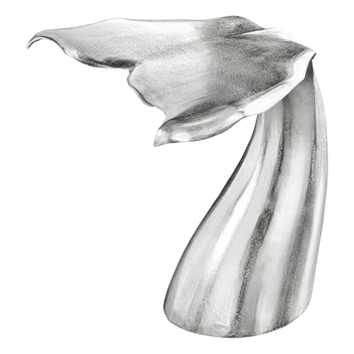 Riess Ambiente Design Beistelltisch Wildlife Walflosse - 60cm - Silber - Metall Handmade Riess Ambiente Design Beistelltisch Wildlife Walflosse - 60cm - Silber - Metall Handmade von Riess Ambiente