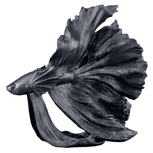 Riess Ambiente Design Deko Figur Kampffisch CROWNTAIL - 65cm - schwarz - Betta Fisch Skulptur Dekofigur Figur Dekoskulptur Dekoration Wohnzimmerdekoration Riess Ambiente Design Deko Figur Kampffisch CROWNTAIL - 65cm - schwarz - Betta Fisch Skulptur Dekofigur Figur Dekoskulptur Dekoration Wohnzimmerdekoration von Riess Ambiente