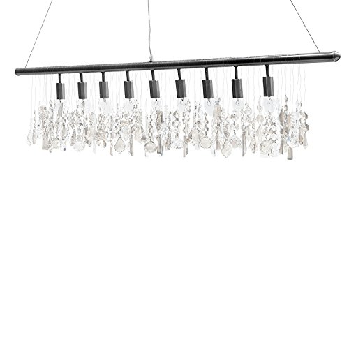 Riess Ambiente Design Hängelampe DIAMONTS 9 flammig Deckenleuchte Hängeleuchte Kronleuchter Pendelleuchte Riess Ambiente Design Hängelampe DIAMONTS 9 flammig Deckenleuchte Hängeleuchte Kronleuchter Pendelleuchte von Riess Ambiente