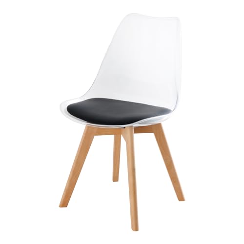 Riess Ambiente Design Stuhl Scandinavia MEISTERSTÜCK transparent schwarz Kunststoff Buchenholz Natur Küchenstuhl Esszimmerstuhl Riess Ambiente Design Stuhl Scandinavia MEISTERSTÜCK transparent schwarz Kunststoff Buchenholz Natur Küchenstuhl Esszimmerstuhl von Riess Ambiente