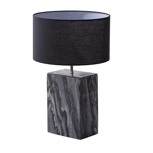 Riess Ambiente Design Tischlampe NOBLE 55cm schwarz Marmorfuß mit Stoffschirm Riess Ambiente Design Tischlampe NOBLE 55cm schwarz Marmorfuß mit Stoffschirm von Riess Ambiente