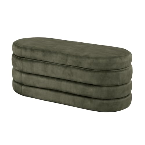 Riess Ambiente Extravagante Polsterbank Vogue - 115cm - grün - Samt Sitzbank mit Stauraum modern Schlafzimmer Flur Riess Ambiente Extravagante Polsterbank Vogue - 115cm - grün - Samt Sitzbank mit Stauraum modern Schlafzimmer Flur von Riess Ambiente