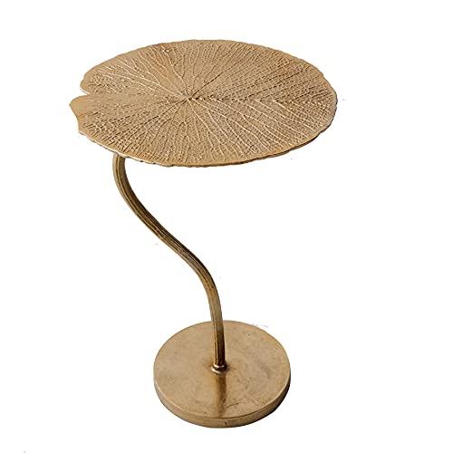 Riess Ambiente Handgearbeiteter Beistelltisch Leaf 40cm Gold im filigranen Blatt Design Wohnzimmertisch Tisch Riess Ambiente Handgearbeiteter Beistelltisch Leaf 40cm Gold im filigranen Blatt Design Wohnzimmertisch Tisch von Riess Ambiente