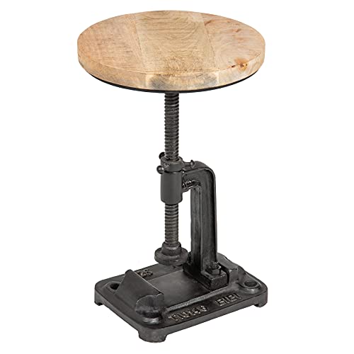 Riess Ambiente Höhenverstellbarer Beistelltisch Engineer 30cm rund Mangoholz Industrial Design Wohnzimmertisch Tisch Sofatisch Riess Ambiente Höhenverstellbarer Beistelltisch Engineer 30cm rund Mangoholz Industrial Design Wohnzimmertisch Tisch Sofatisch von Riess Ambiente