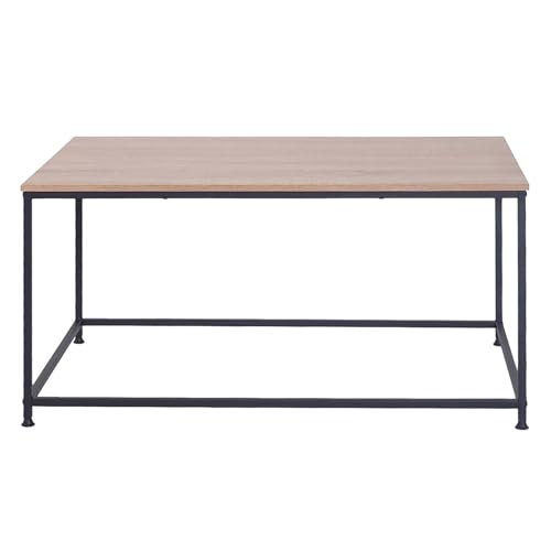 Riess Ambiente Industrial Couchtisch Slim LINE 90cm - Natur schwarz - Eichen-Optik Metall - Beistelltisch zeitlos minimalistisch Riess Ambiente Industrial Couchtisch Slim LINE 90cm - Natur schwarz - Eichen-Optik Metall - Beistelltisch zeitlos minimalistisch von Riess Ambiente