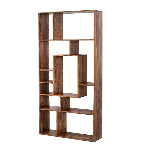 Riess Ambiente Massives Bücherregal CUBUS Sheesham 180cm einzigartige Maserung Regal Holzregal Riess Ambiente Massives Bücherregal CUBUS Sheesham 180cm einzigartige Maserung Regal Holzregal von Riess Ambiente