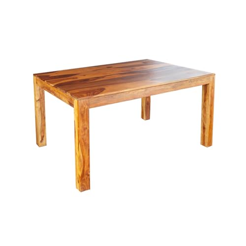 Riess Ambiente Massivholz Esstisch Pure 135cm Natur Stone Finish Sheeshamholz einzigartige Maserung Esszimmertisch Massivholztisch Holztisch Küchentisch Riess Ambiente Massivholz Esstisch Pure 135cm Natur Stone Finish Sheeshamholz einzigartige Maserung Esszimmertisch Massivholztisch Holztisch Küchentisch von Riess Ambiente