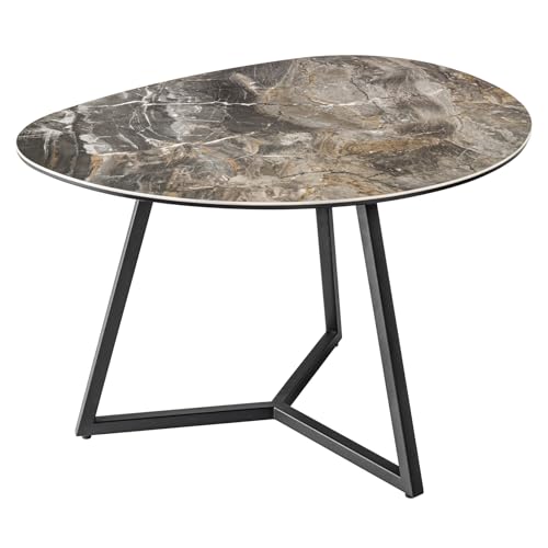 Riess Ambiente Moderner Couchtisch Marvelous 70cm Taupe schwarz Metall Marmor Keramik Made in Italy Wohnzimmer, eleganter Beistelltisch in Marmoroptik Riess Ambiente Moderner Couchtisch Marvelous 70cm Taupe schwarz Metall Marmor Keramik Made in Italy Wohnzimmer, eleganter Beistelltisch in Marmoroptik von Riess Ambiente