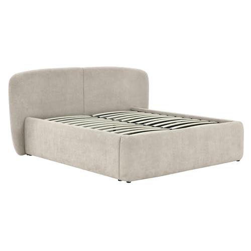 Riess Ambiente Modernes Boxbett Art Deco - 180x200cm - Greige - Bouclé - Doppelbett mit Stauraum ohne Matratze Riess Ambiente Modernes Boxbett Art Deco - 180x200cm - Greige - Bouclé - Doppelbett mit Stauraum ohne Matratze von Riess Ambiente