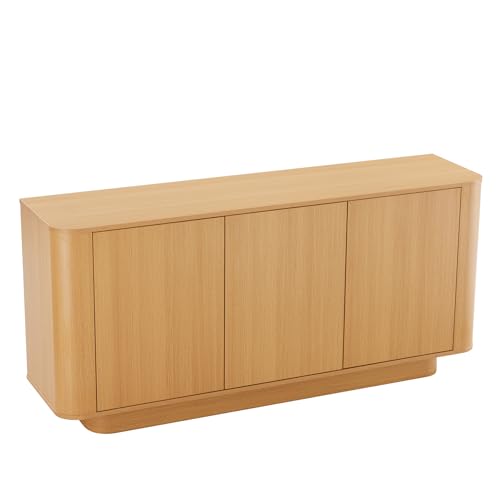 Riess Ambiente Modernes Sideboard Valhalla Wood - 160 cm - Natur Eichenholz Kommode für Wohnzimmer und Flur von Riess Ambiente