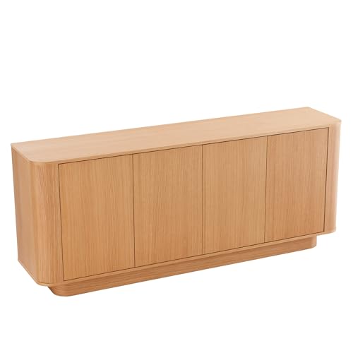 Riess Ambiente Modernes Sideboard Valhalla Wood - 180cm - Natur Eichenholz Kommode Riess Ambiente Modernes Sideboard Valhalla Wood - 180cm - Natur Eichenholz Kommode von Riess Ambiente