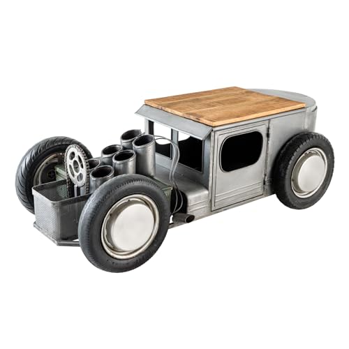 Riess Ambiente Oldtimer Couchtisch HOT Rod - 160cm - Stahl Mangoholz mit Stauraum Flaschenhalter massiv Industrial Design Riess Ambiente Oldtimer Couchtisch HOT Rod - 160cm - Stahl Mangoholz mit Stauraum Flaschenhalter massiv Industrial Design von Riess Ambiente