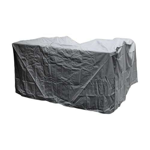 Riess Ambiente Quadratische Schutzhaube Prestige Protect - 180cm - anthrazit - Abdeckung wetterfest Regenschutz Schutzhülle Gartenmöbel von Riess Ambiente