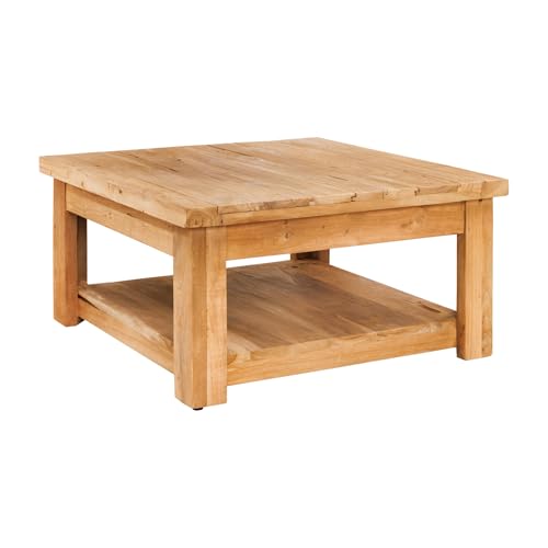 Riess Ambiente Quadratischer Couchtisch Java - 70cm - Natur - recyceltes Teakholz Massivholz - Ablagefach montiert Riess Ambiente Quadratischer Couchtisch Java - 70cm - Natur - recyceltes Teakholz Massivholz - Ablagefach montiert von Riess Ambiente