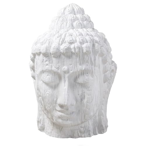 Riess Ambiente imposanter XXL Kopf Buddha 110cm weiß GRC Beton Buddha-Statue Buddha-Figur Dekofigur Dekoobjekt Dekostatue Wohnzimmerdekoration Garten Dekoration Ourdoor Riess Ambiente imposanter XXL Kopf Buddha 110cm weiß GRC Beton Buddha-Statue Buddha-Figur Dekofigur Dekoobjekt Dekostatue Wohnzimmerdekoration Garten Dekoration Ourdoor von Riess Ambiente
