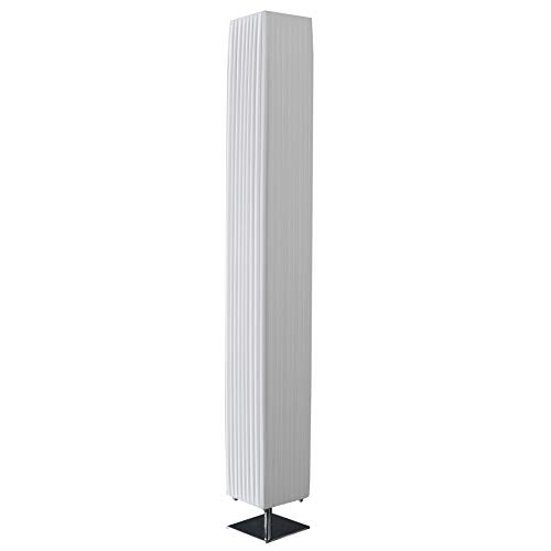 Stylische Stehlampe PARIS 160cm weiß E27 40W Stehleuchte Wohnzimmerlampe von Riess Ambiente